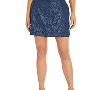 Size XL ORVIS women’s Dark Blue Pull On golf tennis athletic PICKLE BALL Skort